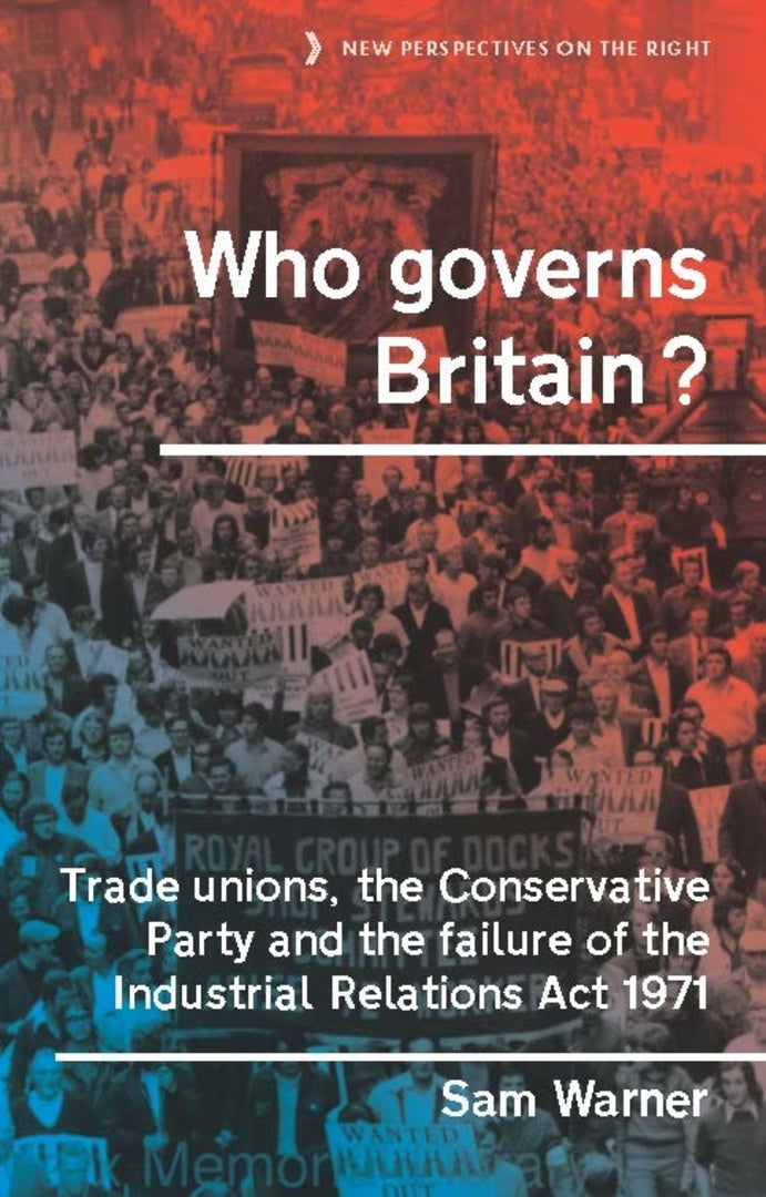 Cover image for Who governs Britain? ISBN 9781526166012